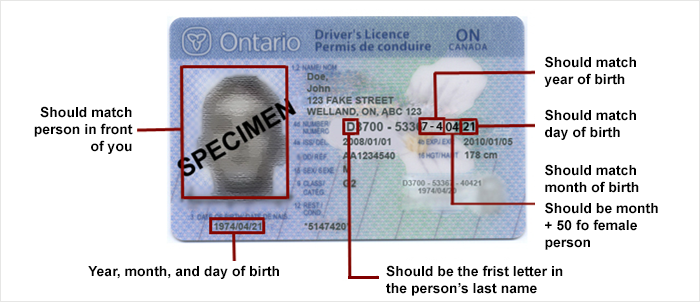 ontario driver licence number generater