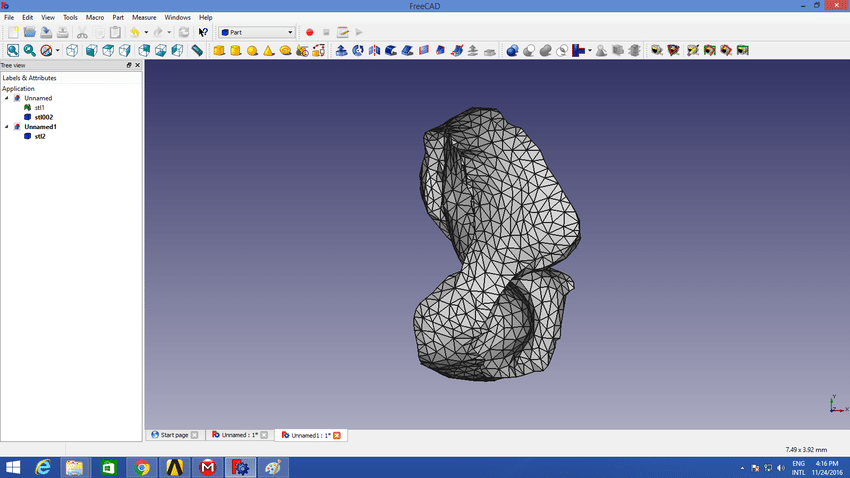 convert mesh to solid inventor
